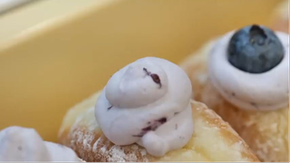 làm bánh rán đa dạng nhiều màu sắc #amthuc #monngon