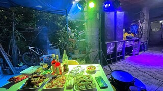 Sound trip passive setup at food trip sa bahay by SDSS vlog