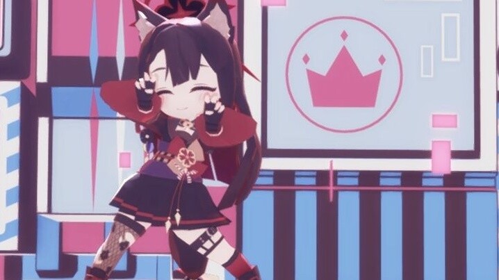 [MMD File Biru] Wakamon dan Wakamon—melompat