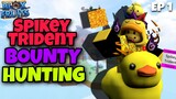 『Spikey Trident + Dragon fruit』| Bounty Hunting [Ep1] | Blox Fruits | UPDT 17 Part 2