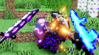【minecraft动画】超爽！！！哭泣的 Him——英雄之泪！