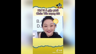 [Vietsub] Khi Vi Á gặp phải mạng 2G Châu Tấn | Trích Livestream của Vi Á