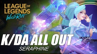 K/DA All Out Seraphine Skin Spotlight - WILD RIFT