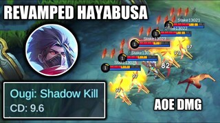 REVAMPED HAYABUSA WITH AoE ULTIMATE AND 10s COOLDOWN | advance server