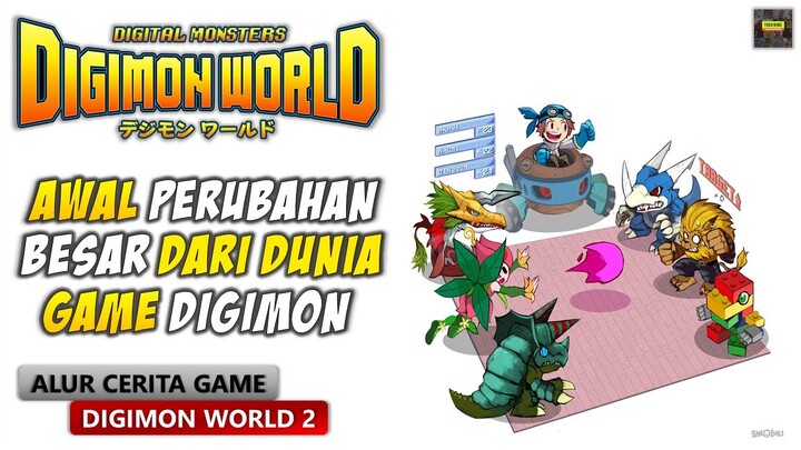 Game Nya Ngebosenin Tapi Asik Dimainkan - SELURUH ALUR CERITA GAME DIGIMON WORLD 2 PS 1