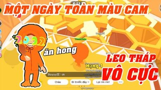 PLAY TOGETHER | THỬ MỘT NGÀY CHỈ TOÀN MAU CAM TRONG THÁP VÔ CỰC VÀ CÁI KẾT