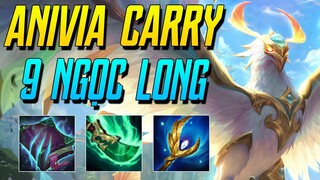 (ĐTCL) TOP 1 LÀ DỄ VỚI ANIVIA 3 SAO 9 NGỌC LONG SIÊU HỒI PHỤC + SÁT THƯƠNG THEO THỜI GIAN! | iLoda