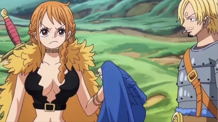 Tatapannya kemana tuh sanji🤣