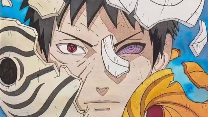 Obito, kamu tidak memakai topeng sekarang!
