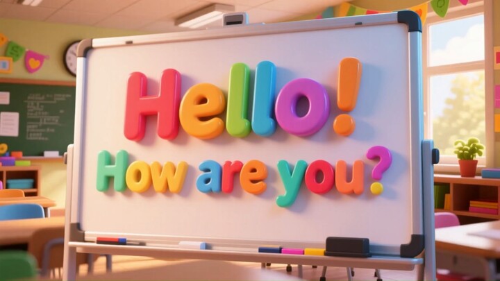【英语儿歌】Hello! How Are You? 你好吗？|  趣味英语启蒙 | Learn with Teacher Michelle