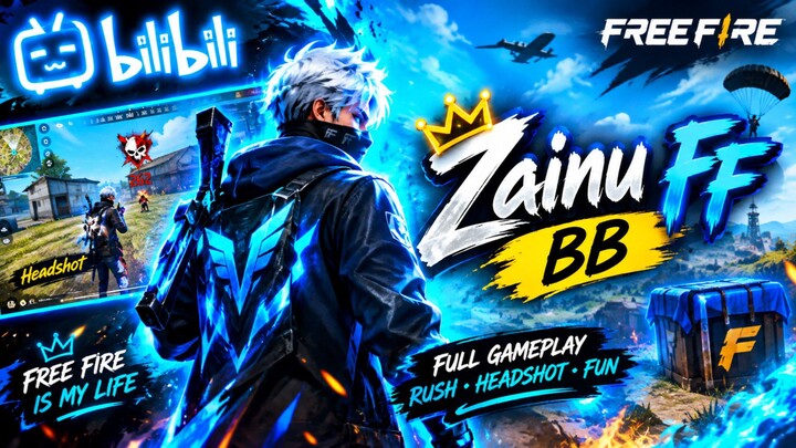 🔥 Zainu FF | EPIC HEADSHOT GAMEPLAY 😱 | FULL RUSH & BOOYAH! | FREE FIRE 🔥