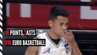 Dalph Panopio Highlights[18 Points] vs Lietuvos Rytas Vilnius | 2017-2018 U18 EB ANGT Championship