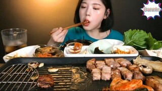 Ăn cơm cùng thịt ba chỉ nướng tại nhà 7 #amthuc