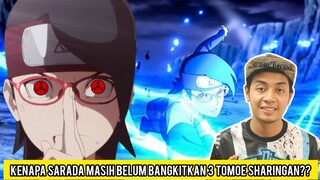 Kenapa Sarada Masih Belum Bangkitkan 3 Tomoe Sharingan Dalam Anime??