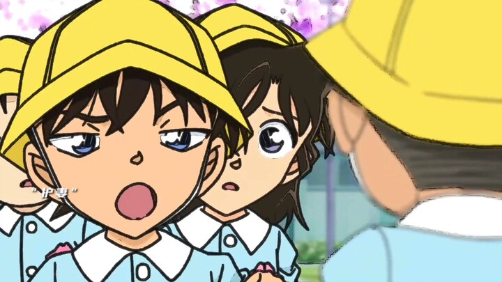 لا يستطيع شينتشي من فئة ساكورا إخفاء تفضيله لران في كل حركة!