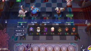 Auto chess Mobile - Yếu Đầu Mạnh Sau Với Đội Hình Cơ Hội Sacred Lancer 2 Gánh Cò