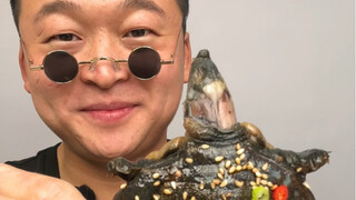 Spicy turtle is so delicious!