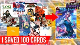 I Cannot Believe What Happened... 100x MYTHIC CARD REROLLS - Marvel Future Fight