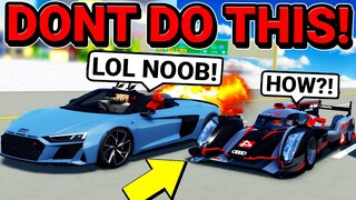 Buying NEW $15,000,000 AUDI R18 in NEW Driving Empire Update! (Roblox)