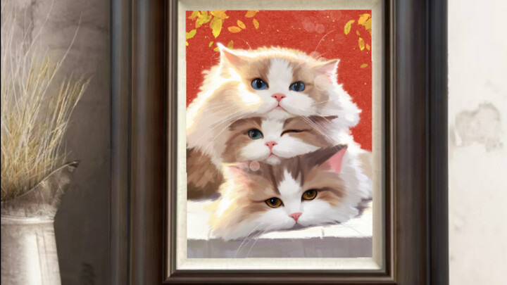 【Tiap hari menggambar kucing garang bak harimau, tapi akhir bulan tetap miskin kayak orang bodoh】