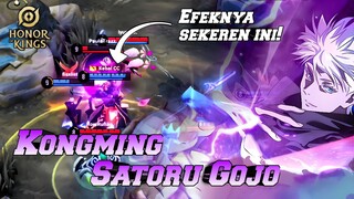 Kongming || Best Skin Gojo Satoru?!?! Keren parah ini skin🔥 Gameplay - Honor Of King