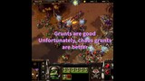 Is it possible to beat Warcraft 3: Reign of Chaos, with only Grunts?