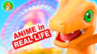 Anime in REAL LIFE - Digimon Adventure Real Life Locations in Japan