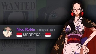 Mantap ! Tante Robin rela baca prasasti demi menghibur kamu || Nico Robin - One Piece