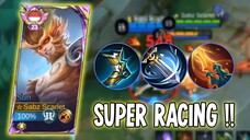 SUN RACING TAPI DAMAGE TETAP SAKIT‼️| SUN BEST BUILD 2025