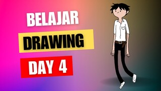 (day 4) belajar drawing