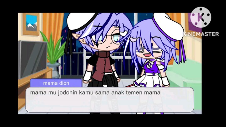 dijodohkan dengan tuan mudah yang dingin gacha club