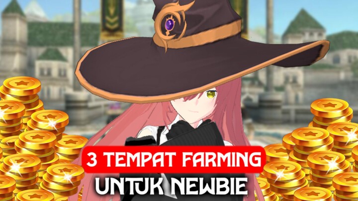 3 Tempat Farming untuk Newbie auto kaya!! | Toram Online