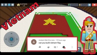 Making a Vietnamese Flag - BlockMan Go|MIB