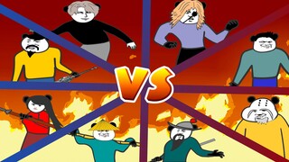 沙雕英雄传（13）：天下武道会的八强武者
