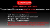 Jeremy Harbour – WIBO Course