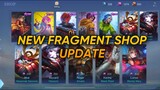 NEW FRAGMENT SHOP 2023! FREE SKIN NEW EVENT MLBB - NEW EVENT MOBILE LEGENDS!