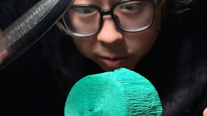 Green Colored Paper Test