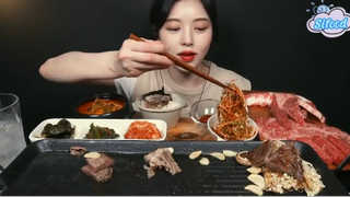 Thịt bò nướng và nấm nướng phần 3 #anngonmoingay