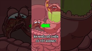 Ăn nhiều đồ chiên có tốt không? #shorts  #trithuc #trithucplus