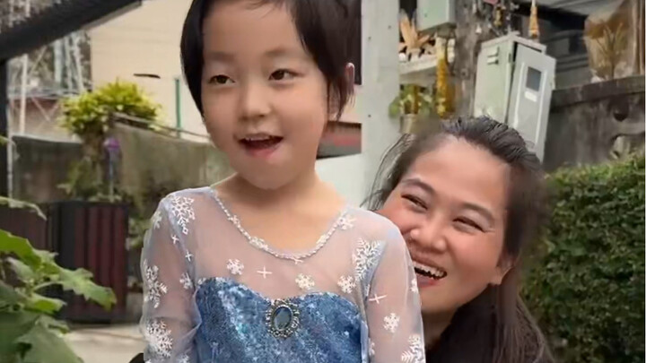 جِبتُ البدينة الحلوة لتلعب مع شياو فانغ، وصارت سعيدة لدرجة أنها ما عادت تبيّت ترجع للبيت!