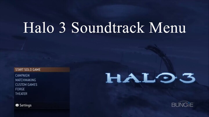 Halo 3 main menu soundtrack