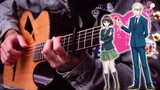 (Koi to Yobu ni wa Kimochi Warui OP) Monochrome City - Fingerstyle Guitar Cover (with TABS)