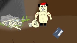【Sand Sculpture Animation】Iron cloth shirt.