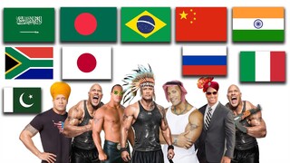 The Rock  In Different Languages Meme