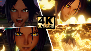 【4K/60FPS】『四枫院夜一』现已加入《JUMP FORCE》DLC套餐（人物技能演示）