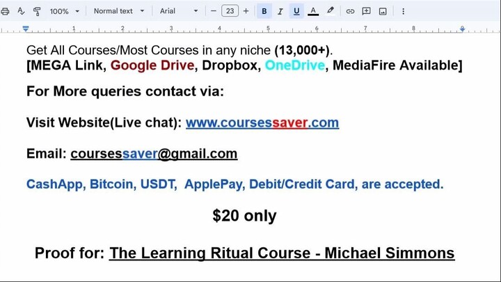 The Learning Ritual Course - Michael Simmons