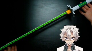 สอนทำดาบพิฆาตอสูร Wind Column Sun Wheel Knife! สัมผัสถึงพลังของ Ghost Slayer!