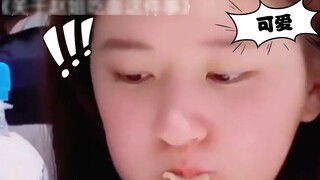 [Zhao Lusi] Chị Zhao khi ăn mì thật dễ thương, giống như một chú chuột hamster nhỏ vậy! ! ! Điểm mấu