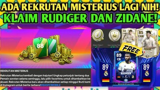 GG ADA REKRUTAN MISTERIUS LAGI! WAKTUNYA KLAIM RUDIGER CB 89 DAN ZIDANE CAM 85 FC MOBILE YUAHPLAY!