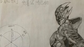 一口气画JOJO 3-5部替身面板，给个赞支持一下孩子